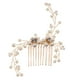 thumbnail image 1 of Mujeres de cabello accesorio nupcial Tiara BLESIY Novia de la boda peine del pelo, 1 of 8