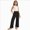 A65-Black, variant on Back To School Outfits For 2T 3T 4T 5T 6T 7T 8T Girls Bowknot Baggy Sweatpants Lightweight Straight Leg Athletic Pants With Pockets Toddler Winter Clothes(9-10T,Khaki)