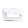 thumbnail image 1 of Placa de pared Sigma 14249WH, cubierta GFCI para exteriores, resistente a la intemperie, 1 of 6