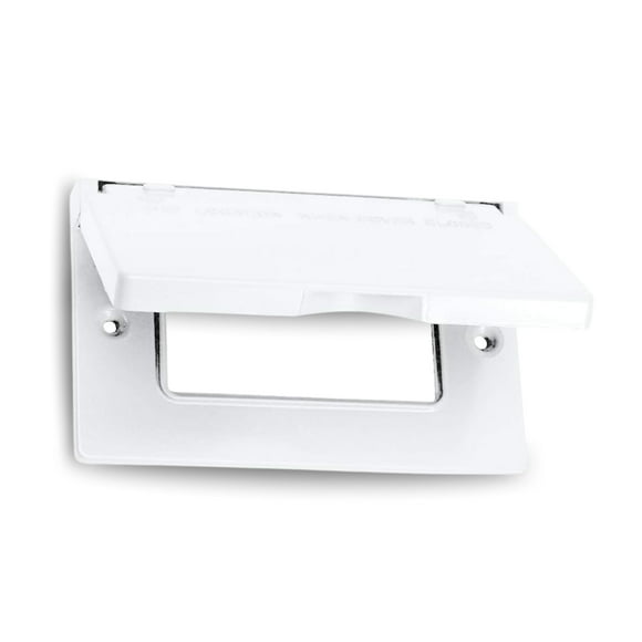 Placa de pared Sigma 14249WH, cubierta GFCI para exteriores, resistente a la intemperie