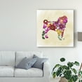 thumbnail image 3 of Trademark Fine Art 'Flower Power Pup III' Canvas Art by Grace Popp, 3 of 4