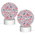 thumbnail image 2 of Daiia Birds Flowers Pattern Acrylic Night Light, LED Touch Light, Bedroom Night Light, Soft Glowing Lamp Perfect Gift for Mother's Day, Birthday, or Christmas, 2 of 9