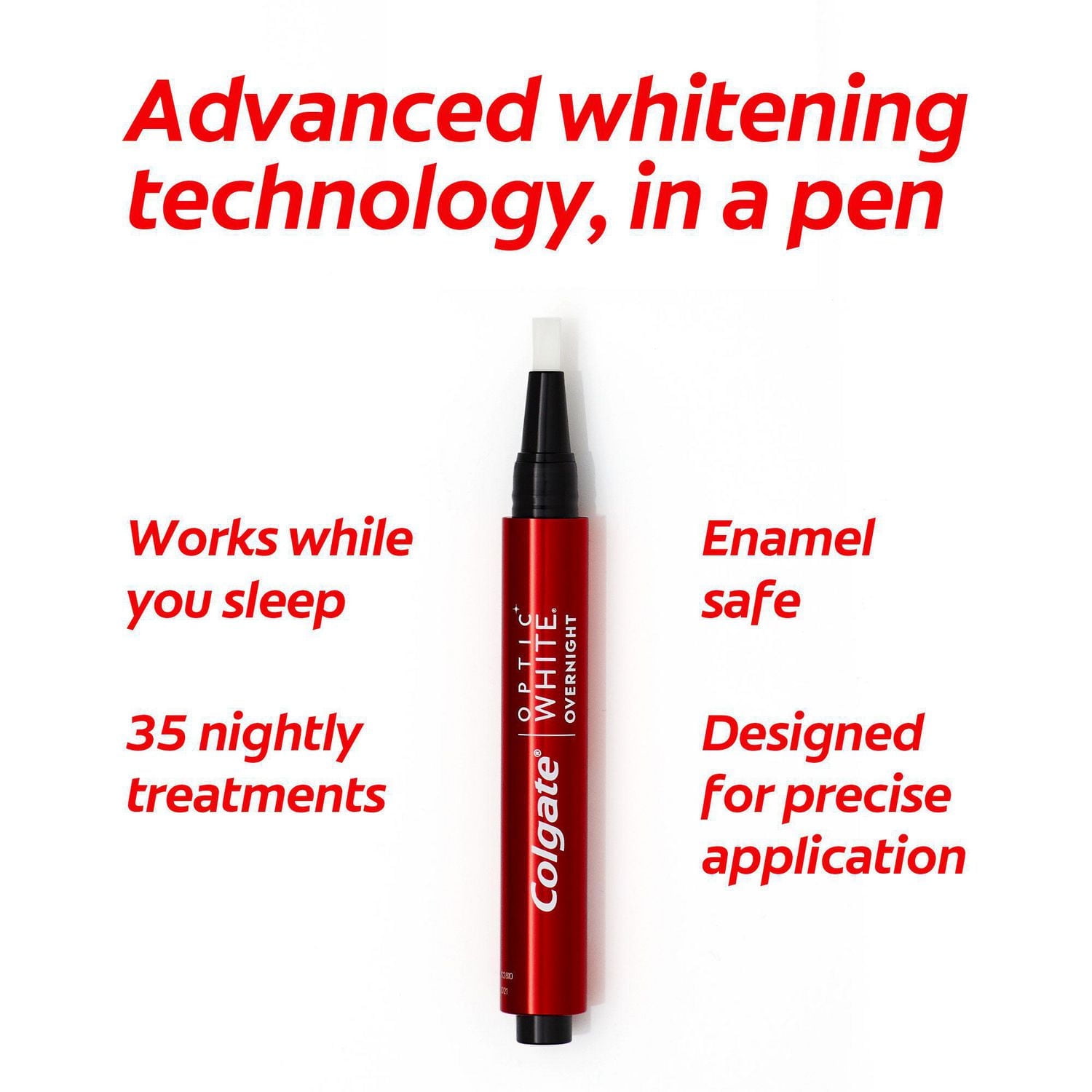 Colgate® Optic White® Overnight Whitening Pen, Colgate Optic Whitening Pen