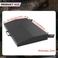 thumbnail image 5 of Kojem 36 in Griddle Hood Lid for Blackstone Griddle 36" Grill Hard Cover Black BBQ with Heatproof Handle Powder Coated, 5 of 10