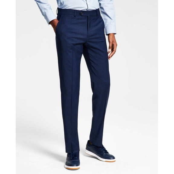 Tommy Hilfiger Men's Modern-Fit Th Flex Stretch Wool Suit Pants
