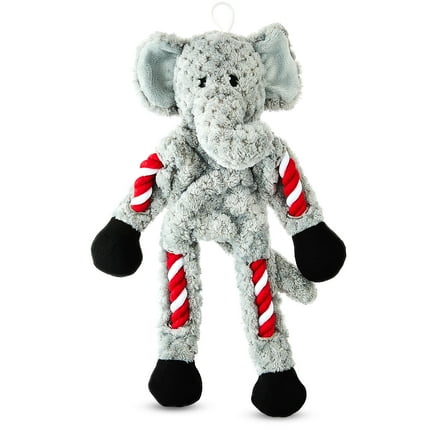 Vibrant Life Cozy Buddy Rope Elephant Dog Toy, Chew Level 1