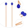 thumbnail image 3 of Minkissy 2Pack Drum Stick Mallet Tool Blue Wool for Students, 3 of 8