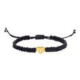 thumbnail image 1 of 26 pulsera inicial 18K chapado en oro letra pulsera tejida delicado corazón encanto pulsera pulsera tejida para los hombres las mujeres las niñas, 1 of 4