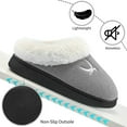 thumbnail image 4 of Ecetana Womens Slipper With Memory Foam Fluffy Soft Warm Slip On House Shoes, 4 of 6