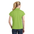 thumbnail image 2 of Sport-Tek Women's 100 Percent Polyester Contrast Stitch Micropique Polo - LST659, 2 of 6