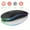 Black, variant on Ultra-Slim Wireless Rechargeable Mouse with LED Lighting, Dual Mode (BT & 2.4G), Compatible with iPad, Laptop, PC, Mac, Windows