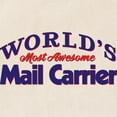 thumbnail image 2 of CafePress - World's Most Awesome Mail Carrier Tote Bag - Unisex Canvas Tote Bag, Beige, 1-Piece, 2 of 7