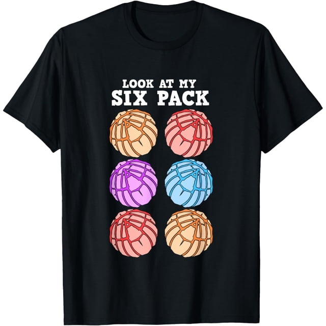 Playera de Mujer: "Mira Mi Six Pack" Concha, Pan Dulce y Chisme - Estilo Latina
