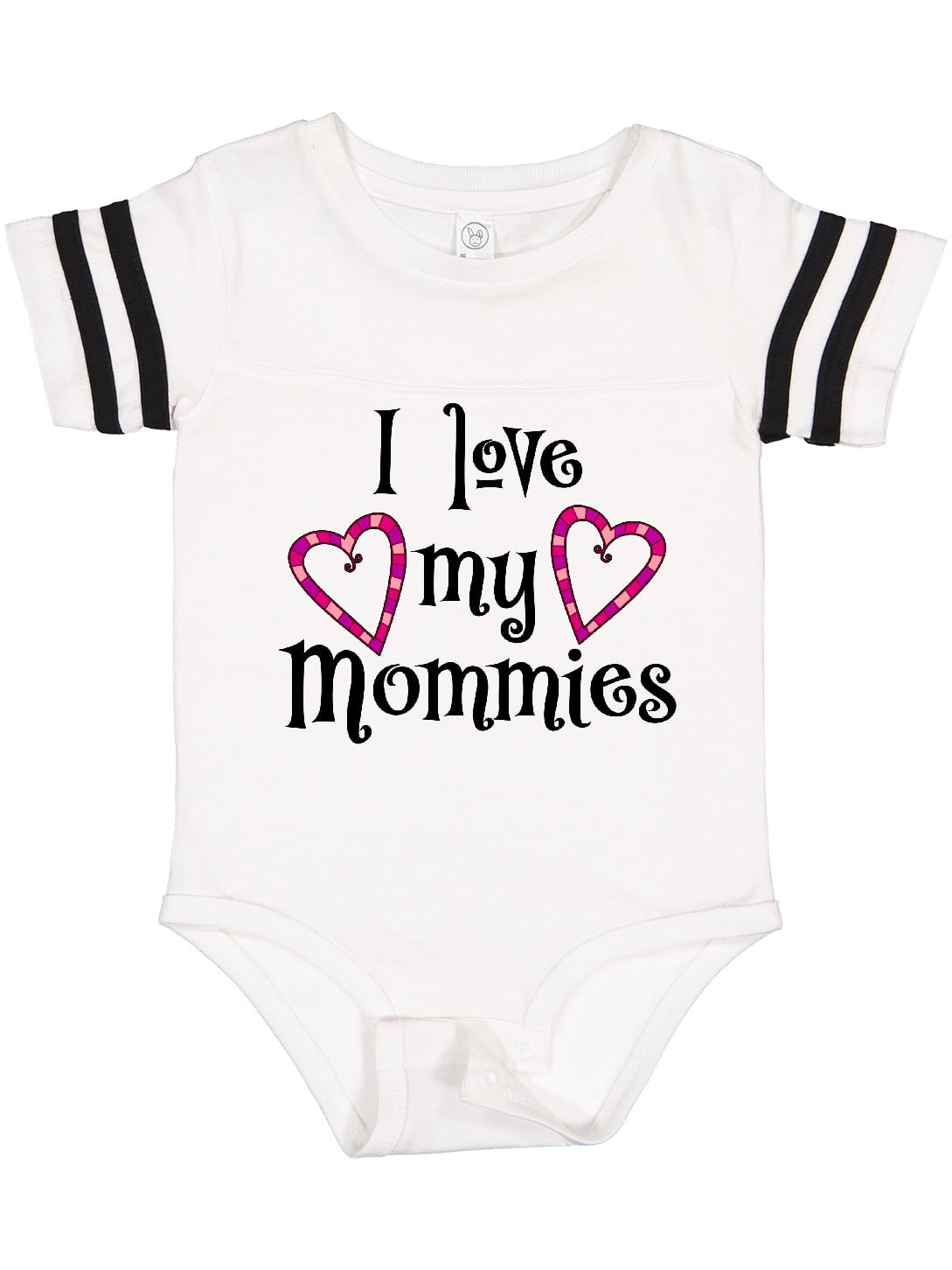 Hearts Newborn Layette inktastic I Love My Mommies