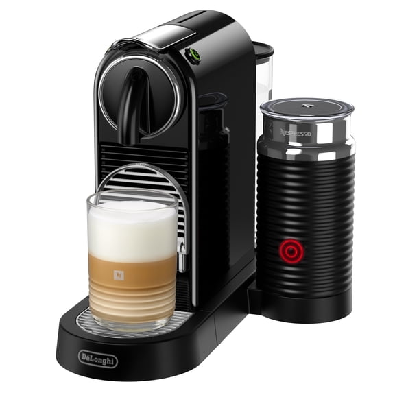 Nespresso CitiZ & Milk Espresso Machine by De'Longhi with Aeroccino, Black