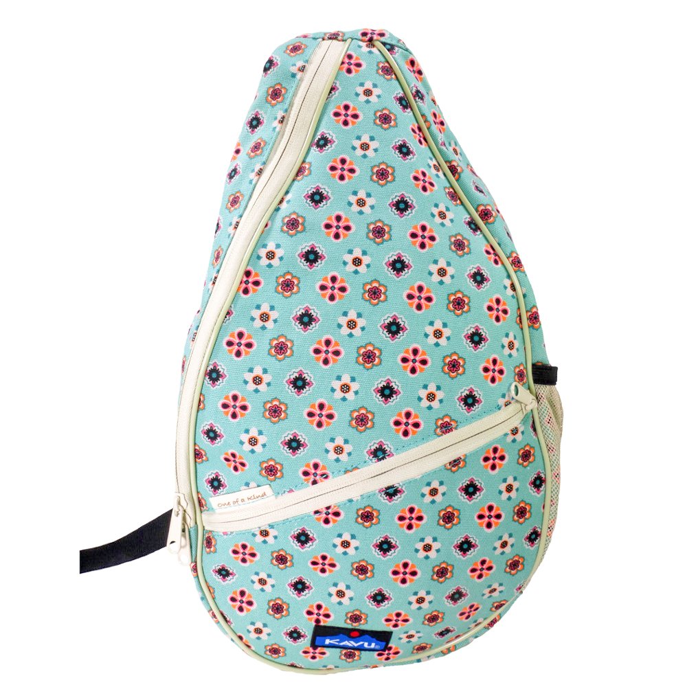 KAVU Paxton Pack Rope Sling Crossbody Bag Daisy Doodle