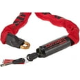 thumbnail image 3 of Kryptonite Keeper 785 Integrated Bicycle Lock Chain Bike Lock, 33.5-Inch, Red, 3 of 4