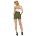 thumbnail image 2 of Grace Karin Women's High Waist Casual Shorts Bowknot Tie Summer Pants with Pockets, 2 of 8