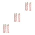 thumbnail image 3 of relayinert Expérience Confort avec Ces Chaussettes Moelleuses à Grand Application Rose à Pois Chiot 3ensemble, 3 of 6