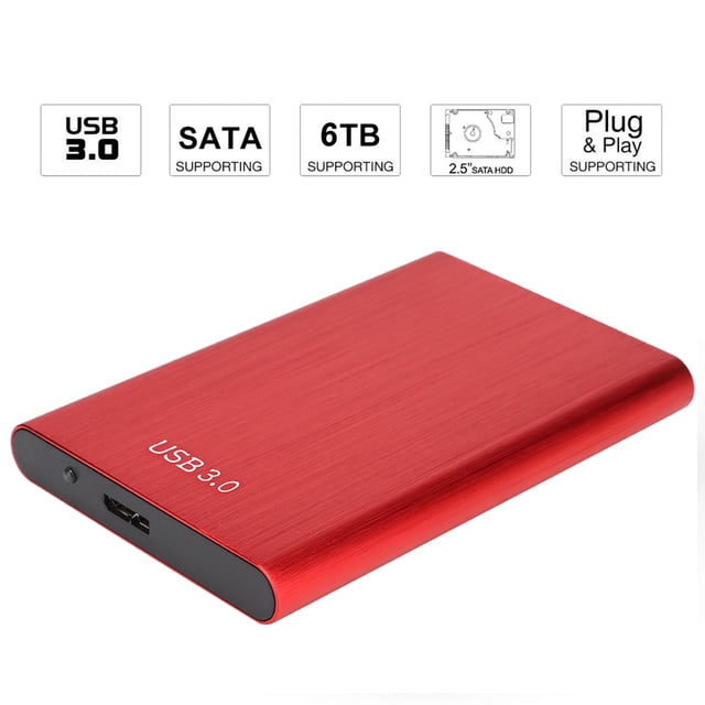 USB 3.0 to USB2.0 SSD Case, External Portable Professional SSD Case Hard Drive Enclosure Hard Drive Case for Men Women for 2.5 Inch 7-9.5MMHDD and SSD Laptop Hard Drive
