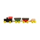 thumbnail image 5 of Mini tren de madera para manualidades de casa de muñecas a escala 1:12, accesorio para proyectos de bricolaje. Multicolor, 5 of 9