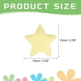 thumbnail image 2 of 136pcs Pre-made Origami Lucky Stars Paper Wishing Star Light Yellow for Best Wish Christmas, 2 of 8