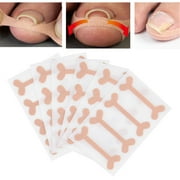 Wchiuoe Paronychia Treatment Sticker,24pcs Ingrown Toenail Correction Bandage Pain Relief Paronychia Treatment Band Sticker