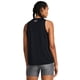 thumbnail image 2 of Camiseta sin mangas Under Armour Tech para mujer, color negro/blanco, talla XL, 2 of 2