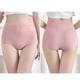 thumbnail image 2 of 5Pcs Cotton Panties Breathable Women Underwear Briefs Solid Color Ladies Underpants, 2 of 5