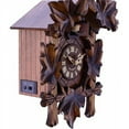 thumbnail image 3 of River City Cuckoo 811-14Q Traditional German Cuckoo Clock with Five Hand-carved Maple Leaves and One Bird, 3 of 8