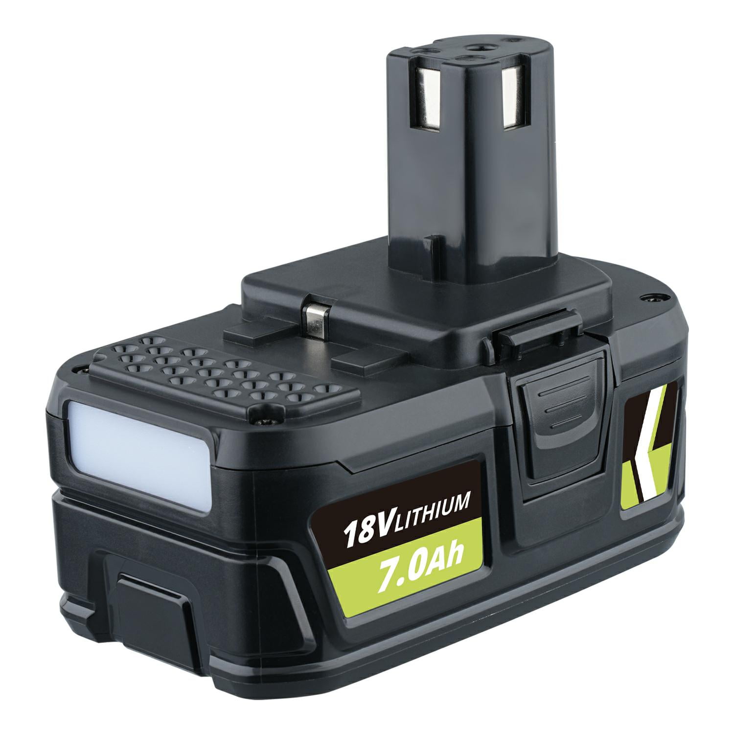 2Pack 8.0Ah P108 battery compatible with Ryobi 18V One Plus battery replace P102 P104 tool