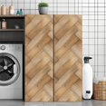 thumbnail image 3 of Peel and Stick Wallpaper Contact Paper herringbone wood plank texture 4k dark wood Self Adhesive and Removable 24in x 118in, 3 of 8
