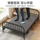 thumbnail image 4 of Cama plegable para el almuerzo en la oficina, resistente y duradera, doble, Simple, pequeña, portátil, para el hogar, cama para siesta que ahorra espacio, 4 of 4