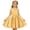 /c44Gold71, variant on WEIGFI Child Toddler Girls Dress Wedding Puff Tutu Ball Gown Formal Dressy Bowknot Elegant Solid Color Halter Neck Strapless Performance Graduation Dresses Soft Photo Sundress,Gold,4-5 Years