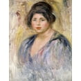 thumbnail image 2 of Renoir, Pierre-Auguste 26x32 Black Ornate Wood Framed with Double Matting Museum Art Print Titled - The Woman with a Hat (La Femme au Chapeau), 2 of 4