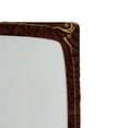 thumbnail image 3 of Ambesonne Savannah Fitted Sheet, Lion Floral Ornate Art, Full Size, Maroon and Yellow, 3 of 3