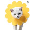 thumbnail image 2 of Pet Recovery Collar Sunflower Shape Pet Protective Collar Cat Collar for Kitten, 2 of 8