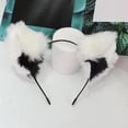 thumbnail image 1 of Diadema con orejas de gato peludas largas Colcomx, 1 of 8