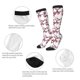 thumbnail image 3 of Fotbe Cherry Blossoms Calcetas Divertidas Estampadas para Hombre y Mujer, Calcetas de Algodón hasta la Rodilla para Caminar, Correr, Enfermería y Embarazo, 3 of 6