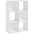 Solutions by Sauder 6Cube Organizer Storage Cubby Unit, White Finish
