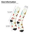 thumbnail image 3 of Saiise Bluey Funny Socks Men Women Boys Kids Adults Novelty Graphic Crew Tube Socks Crazy Design Casual Dress Socks for Sports,Running,Travel, 3 of 7