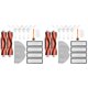 thumbnail image 1 of Juego de 2 cepillos principales, filtros y cepillos laterales para robot aspirador Mijia 1c, repuestos Hy, 1 of 5