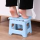 thumbnail image 4 of Taburete plegable compacto | Asiento plegable de plástico pequeño y portátil | Silla ligera y compacta para casa, oficina, viajes al aire libre, camping | Taburete plegable multicolor duradero, 4 of 5