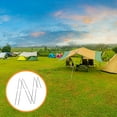 thumbnail image 4 of Dayesque 2 Pcs Portable Camping Tent Poles 3.2m Replacement for Tarp Awnings Canopy Rain Fly Shelter Accessories, 4 of 9
