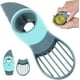 thumbnail image 1 of Cortadora de aguacate 3 en 1, cuchillo para pelar aguacate, cuchillo para aguacate, cuchillo para cortar aguacate, utensilios de cocina para deshuesar, pelar y cortar frutas(azul), 1 of 5