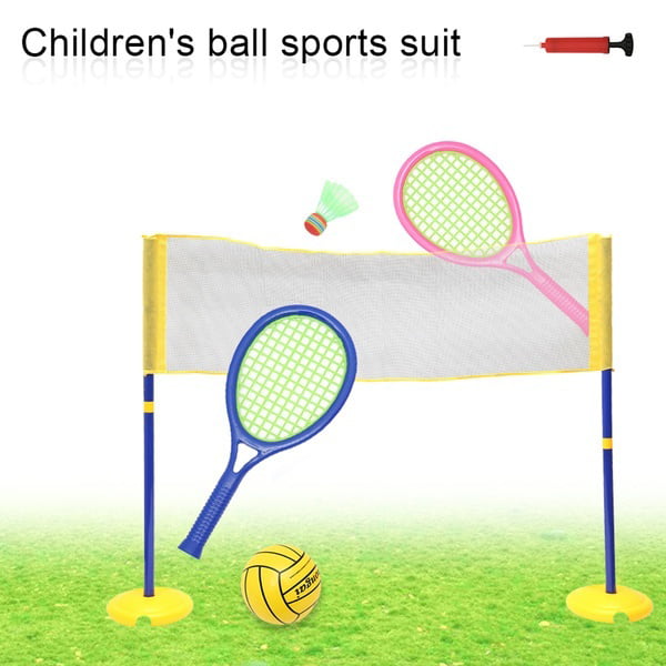 2pieces Badmintons Set Outdoor Sport Game Fitness Toys Tsorryen 1Pair Kids Children Badminton Racket 