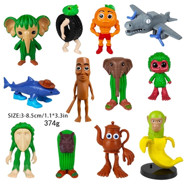 Italian Brainrot Toy Figure Kit - 3D Italian Brainrot Toy