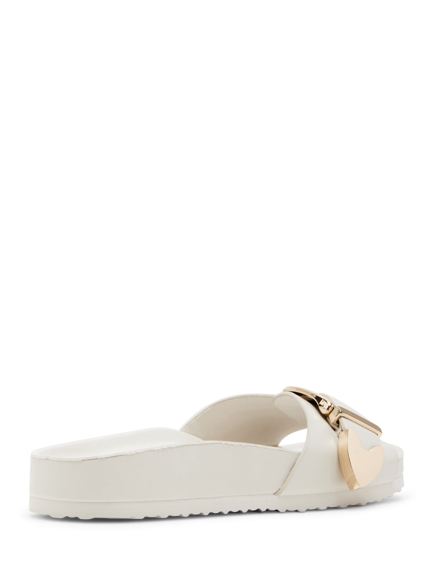 Madden Girl Women's Brookk Slide On Buckle Sandal
