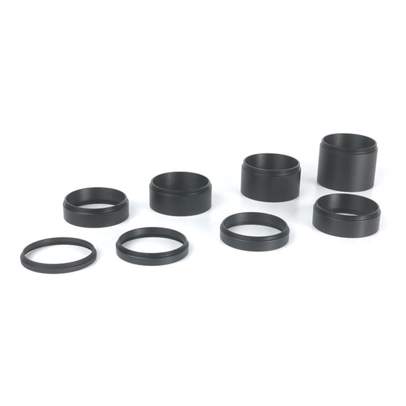 Cateissary Extensor de lente de tubo de extensión, anillo extensible de Metal CNC, firmeza a prueba de golpes, longitud Focal, suministros para Accesorios de cámara y óptica