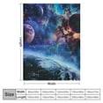 thumbnail image 4 of Shiartex  Galaxy Planet Blanket Gifts - Kids Boys Men Outer Space Universe Throw Blanket Soft Warm Plush Blanket for Teens Teenagers Birthday Halloween Fathers Day  White, 4 of 6
